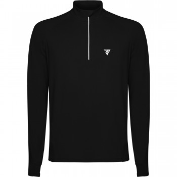 SUDADERA TÉCNICA JR NEGRA...
